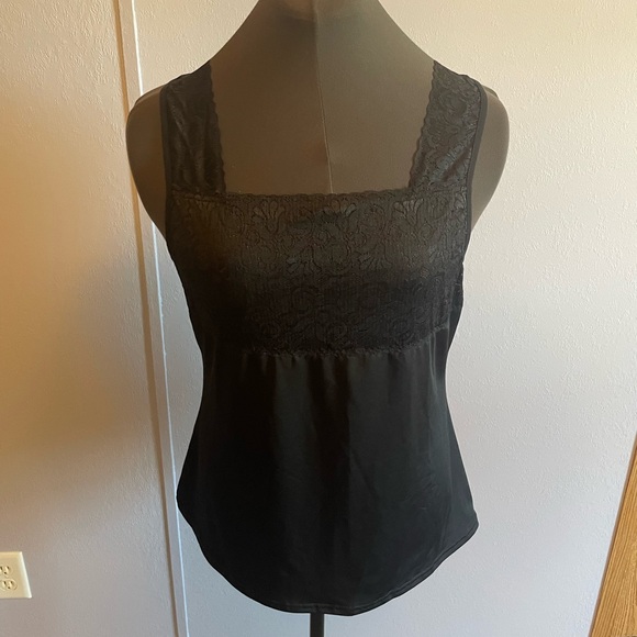 Black Lace Camisole - Picture 1 of 4